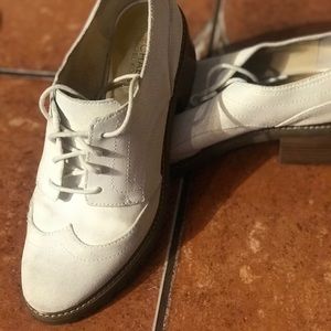 💕MICHAEL MICHAEL KORS💕 Suede Oxford Heels